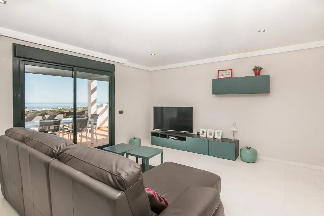 2186-Luxury Sea View Penthouse In Casares Costa Apartment