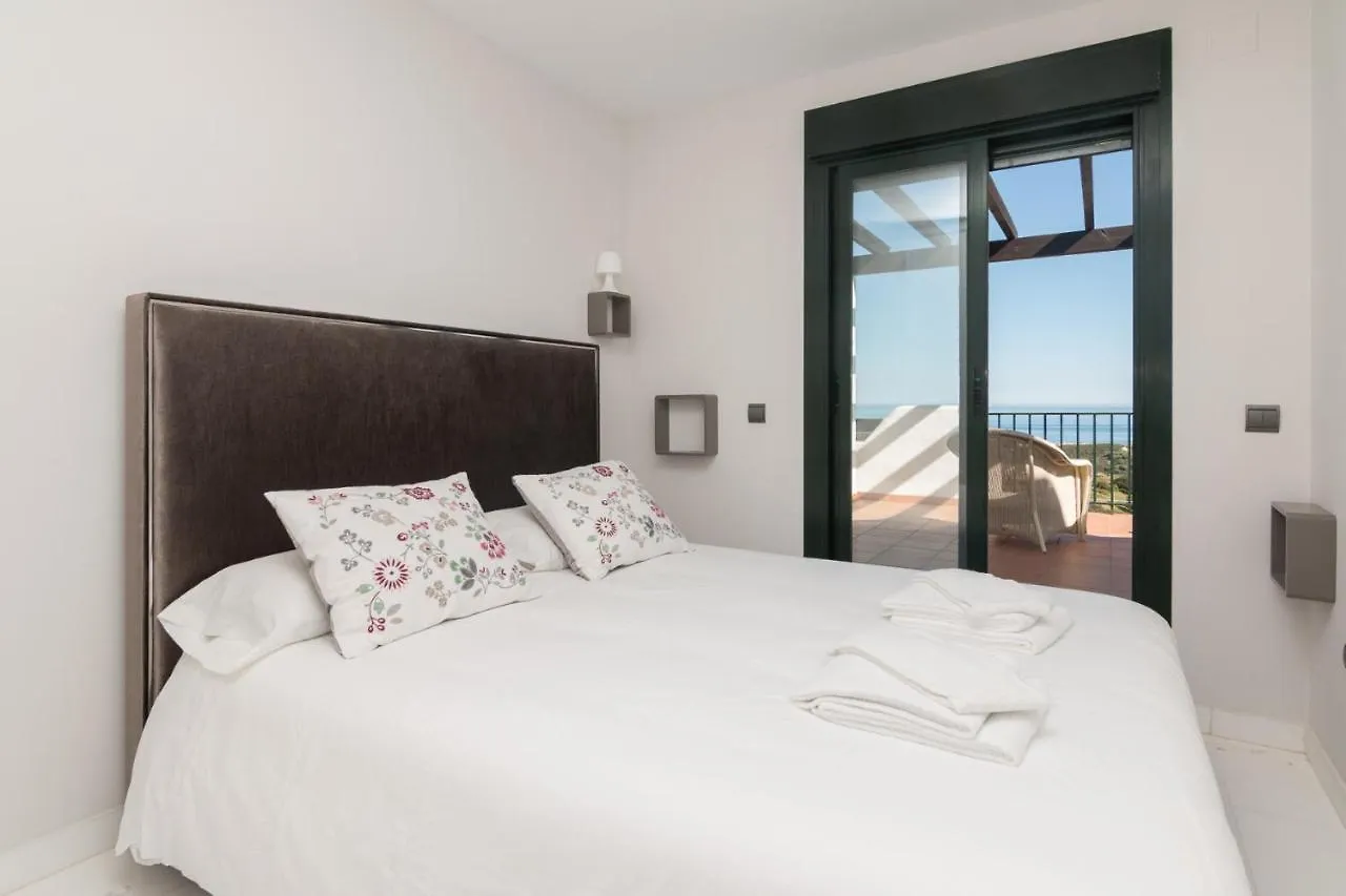 2186-Luxury Sea View Penthouse In Casares Costa 아파트 0*,
