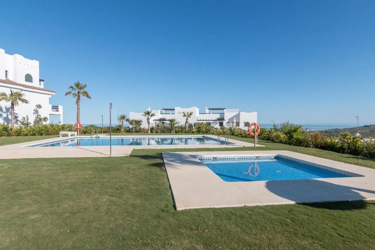 2186-Luxury Sea View Penthouse In Casares Costa 아파트